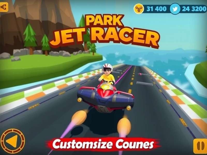 Park Jet Racer Customization Options