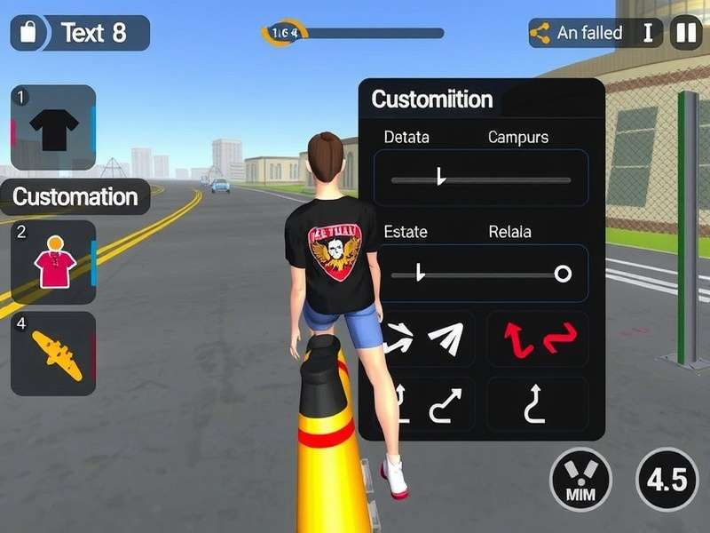 Park Jet Racer Gameplay Screenshot